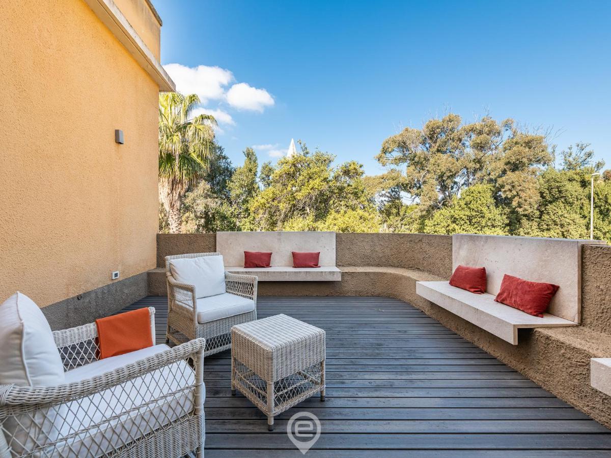 Poetto Sea Breeze - Blue Apartment Cagliari Bagian luar foto